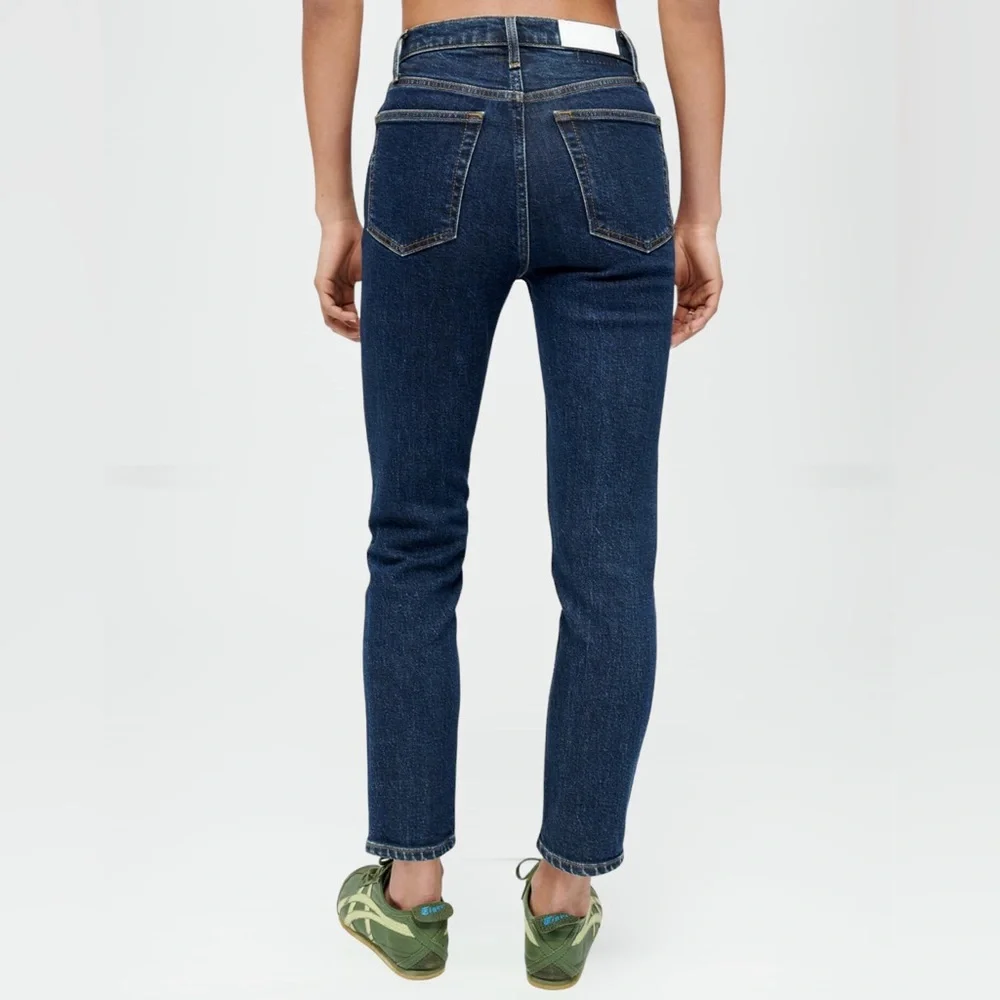 COMFORT STRETCH HIGH RISE ANKLE CROP - Picture 4 of 5